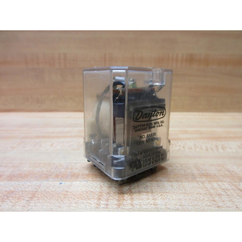 Dayton 5X838-120V AC Relay 5X838 - Used
