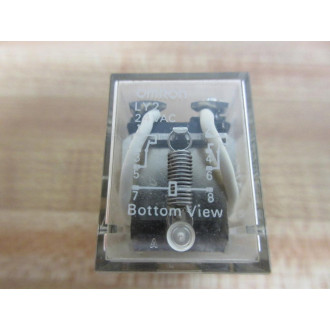 Omron LY212N-24V AC Relay LY212N-24VAC - Used