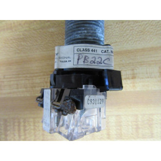 EMERSON OZ GEDNEY NEPRA-L Push Button Switch - Used