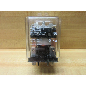 Potter & Brumfield KUMP-11A58-12-12V Relay KUMP-11A58-12V AC - Used