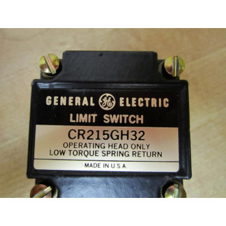 General Electric CR215GH32 GE  Limit Switch Head - New No Box
