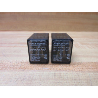 Potter & Brumfield KHAU-17D16-24V Relay KHAU-17D16-24 VDC - Used