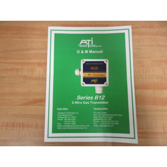ATI Series B12 REV-P Manual Series B12REVP