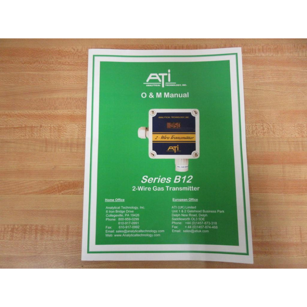 ATI Series B12 REV-P Manual Series B12REVP
