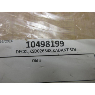 Kadant 10498199 Deckle Assembly - New No Box