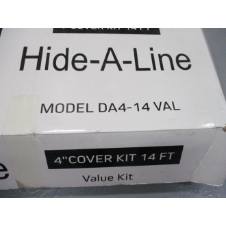 Ductless Aire DA4-14 VAL Hide-A-Line 4" Cover Kit 14' Feet