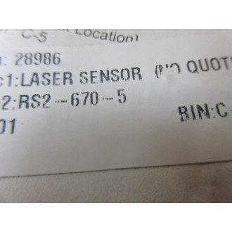 Power Technology RS2-670-5 Laser Diode RS26705 - New No Box