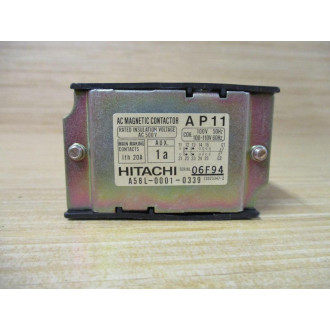 Hitachi A58L-0001-0339 AC Magnetic Contactor A58L00010339 - Used
