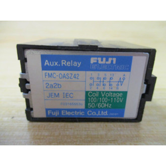 Fuji Electric FMC-0ASZ42 Aux Relay FMC0ASZ42 - Used