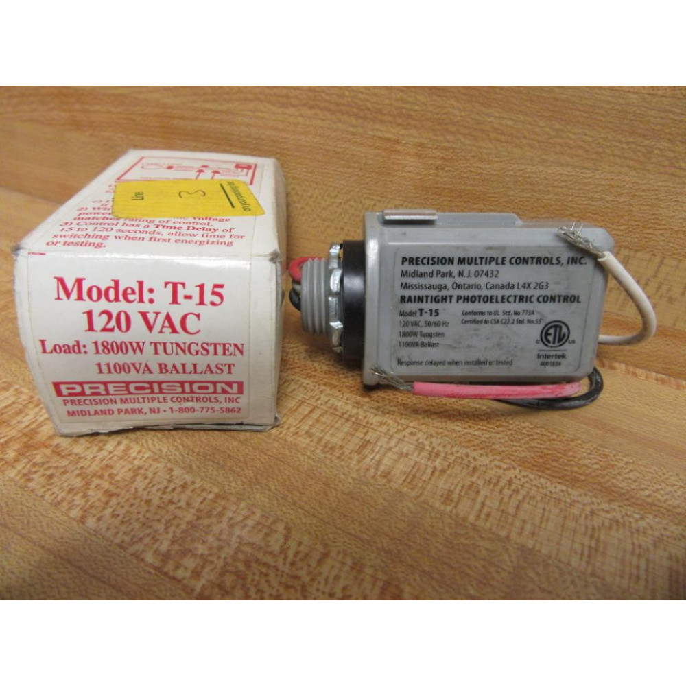 Precision T-15 Photocell Sensor T15
