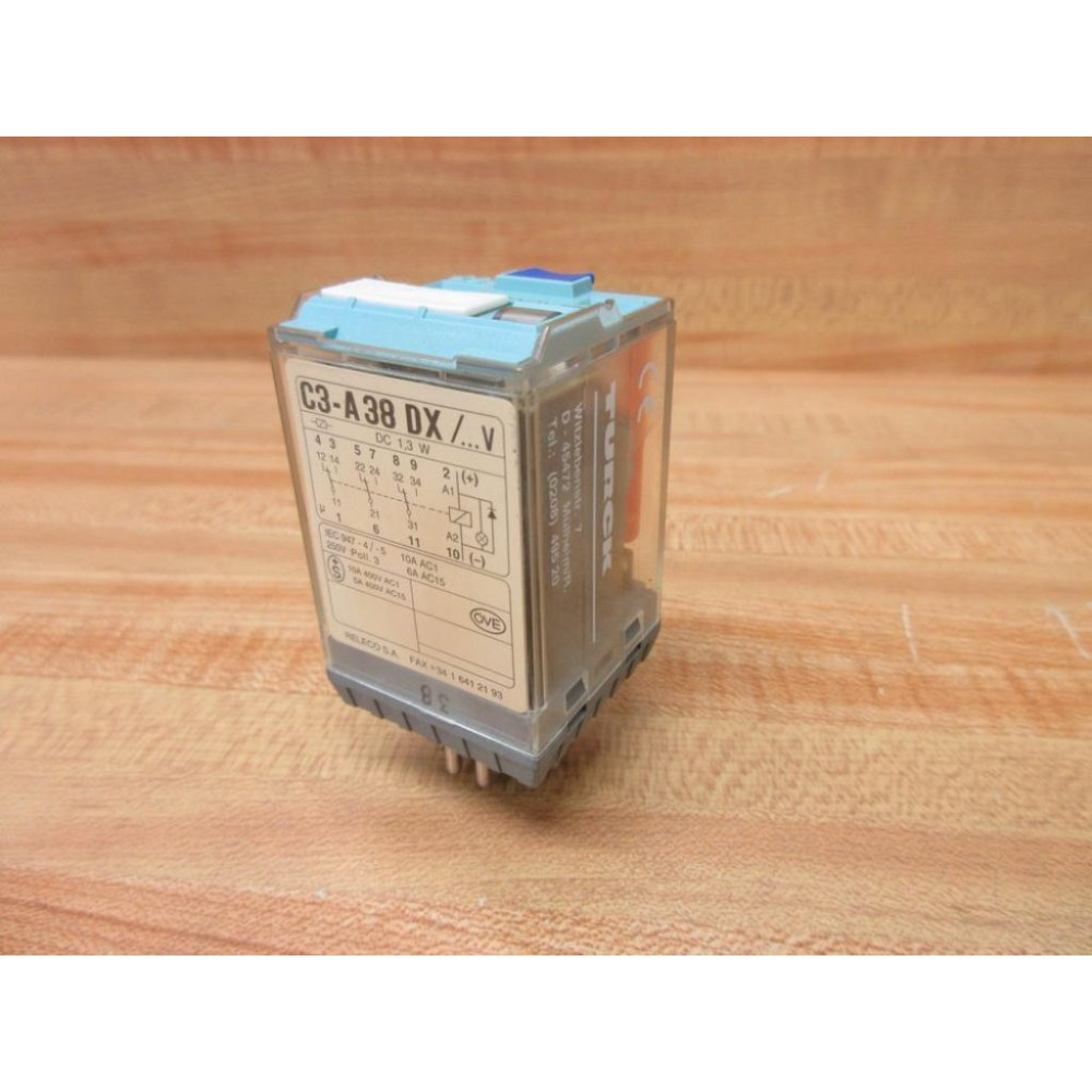 Turck C3-A38DX24VDC Industrial Relay C3-A38DX24VDC - Used