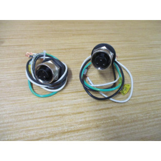 Brad Connectivity 1R3000A28M010G Receptacle 1300660036 (Pack of 2) - Used