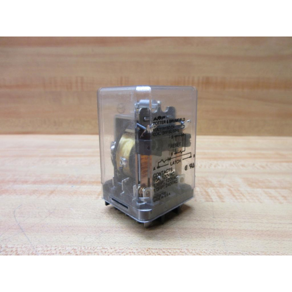 Potter & Brumfield KUL11A15D24V AC Relay KUL11A15D-24V AC - Used