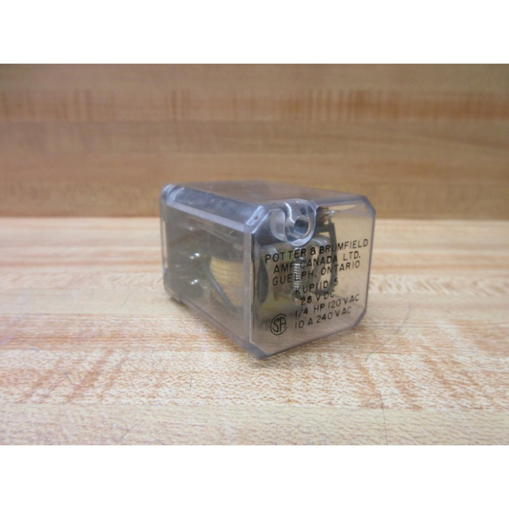 Potter & Brumfield KUP11D15-28V DC Relay KUP11D15-28VDC - Used