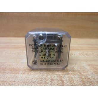 Potter & Brumfield KUP11D15-28V DC Relay KUP11D15-28VDC - Used