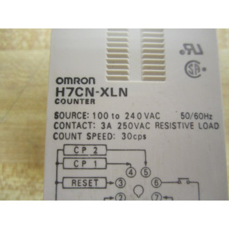 Omron H7CN-XLN Counter H7CNXLN - Used