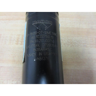 Kaller TU 750-25 Gas Spring Metric TU75025 M-1500-07-12 METRIC - Used