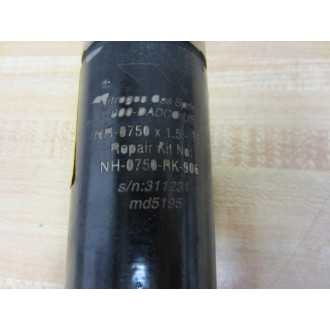 Dadco NH-0750X1.5-TE Nitrogen Gas Spring Shock NH0750X15TE - Used