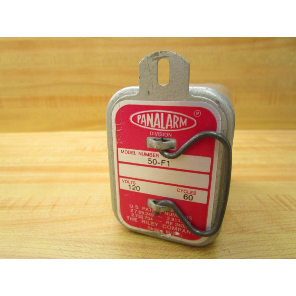 Panalarm 50-F1 Alarm Relay 50FI 120V - Used