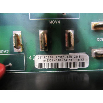 Allen Bradley A42305-118-54 Drive Power Supply Bd 42305-117-05 - Used