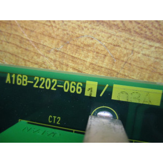 Fanuc A16B-2202-0661 Board 7 A16B-2202-066103A  Non-Refundable - Parts Only