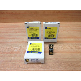Square D AR 8.5 Overload Heater Relay AR85 (Pack of 3)
