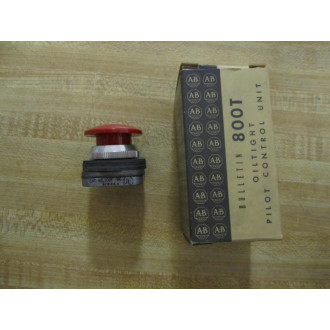 Allen Bradley 800T-D6 Push Button 800TD6 Series A Red
