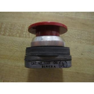 Allen Bradley 800T-D6 Push Button 800TD6 Series A Red