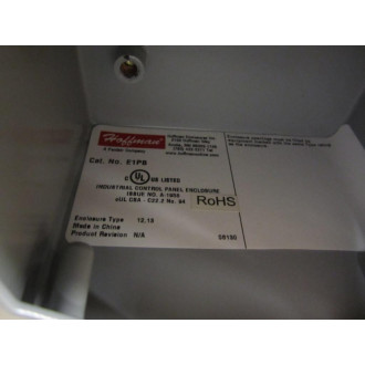 Hoffman E1PB Enclosure 58010