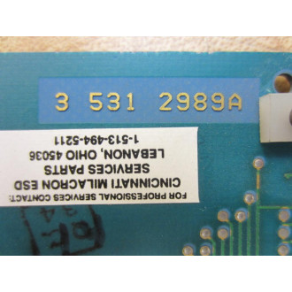 Milacron 3 531 2989A Circuit Board 35312989A 7 Rev C - Parts Only