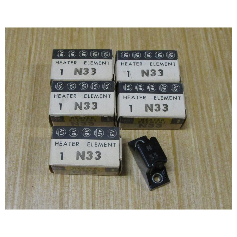 Allen Bradley N33 Overload Relay Heater Element (Pack of 5)