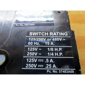 Siemens A01ED64 Auxiliary Switch - Used