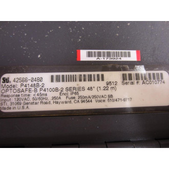 STI 42566-0480 Light Curtain Controller 425660480 Without Key - Used