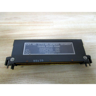 Allen Bradley 1772-MS Memory Segment 1772MS - Used