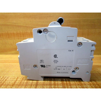 ABB S202-K20 Circuit Breaker S 202 K 20 A Cracked HSNG. On Bottom - Used