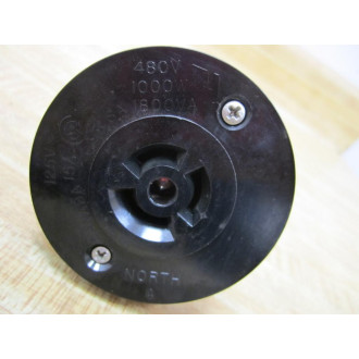 Precision Multiple 480V 1000W 3 Prong Receptacle - New No Box