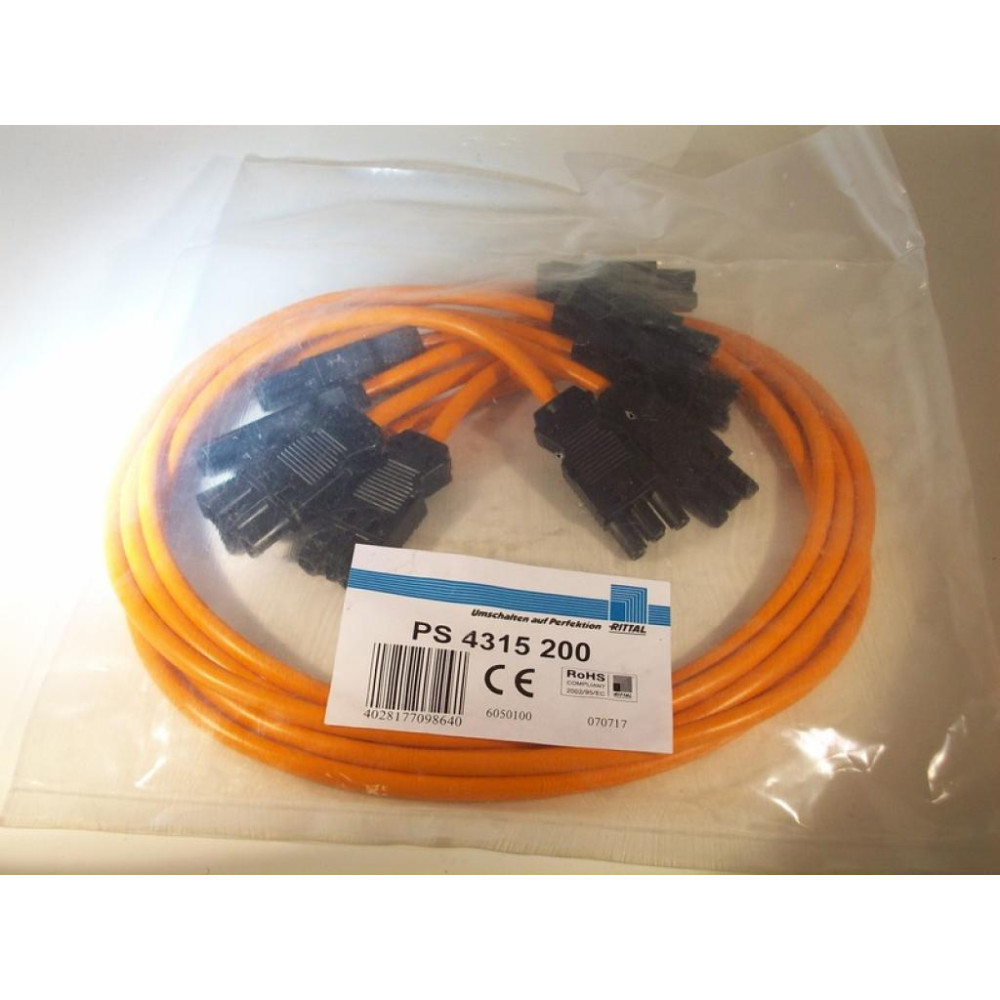 Rittal PS4315200 PS 4315 200 Cable Cord (Pack of 5) - New No Box
