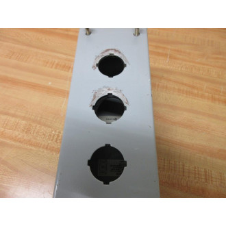 General Electric CR104PEG13P Push Button Enclosure - Used