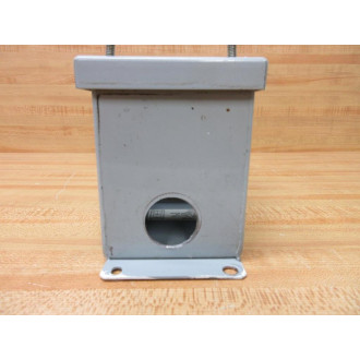 General Electric CR104PEG13P Push Button Enclosure - Used