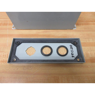 General Electric CR104PEG13P Push Button Enclosure - Used