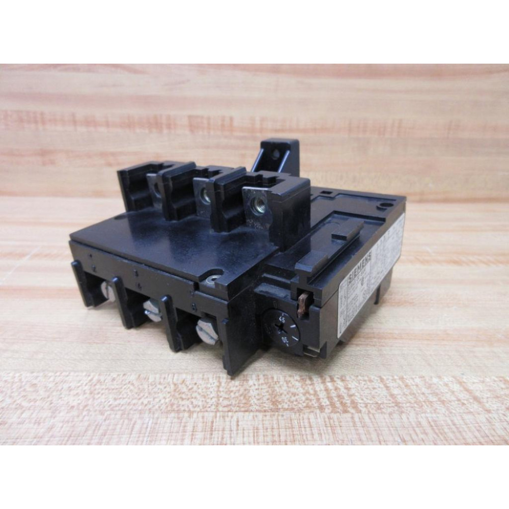 Siemens 3UA43 00-8AM Overload Relay 3AU43008AM Broken Push Button - Used