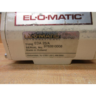 El-O-Matic EDA-25A Actuator Valve EDA25A - Used