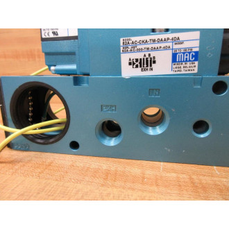 Mac Valves 82A-AC-CKA-TM-DAAP-4DA Solenoid Valve 82AACCKATMDAAP4DA - New No Box