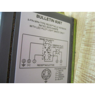 Allen Bradley 836T-T253JX81X15 Pressure Control 836TT253JX81X15 Series A
