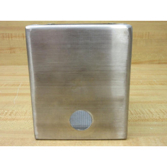 Saginaw Control & Engineering SCE-1PBXSS Push Button Enclosure SCE1PBXSS Drilled Hole May Vary - Used