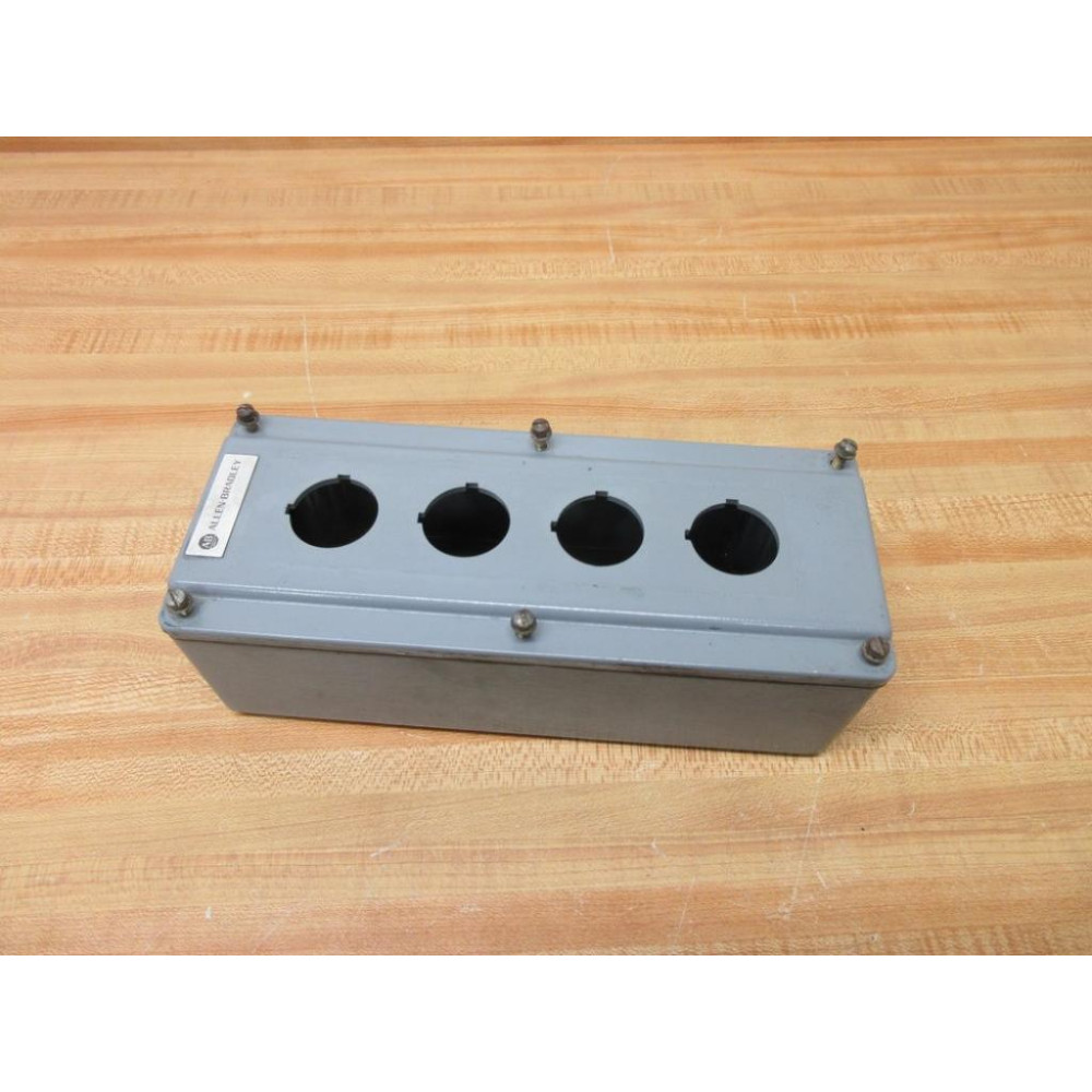 Allen Bradley 800T-4TZM10 Push Button Enclosure 800T4TZM10 - Used