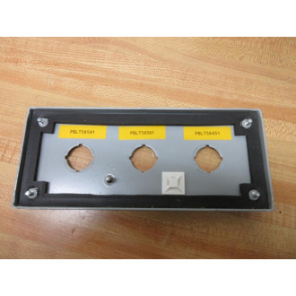 Hoffman E3PBG Push Button Enclosure - Used