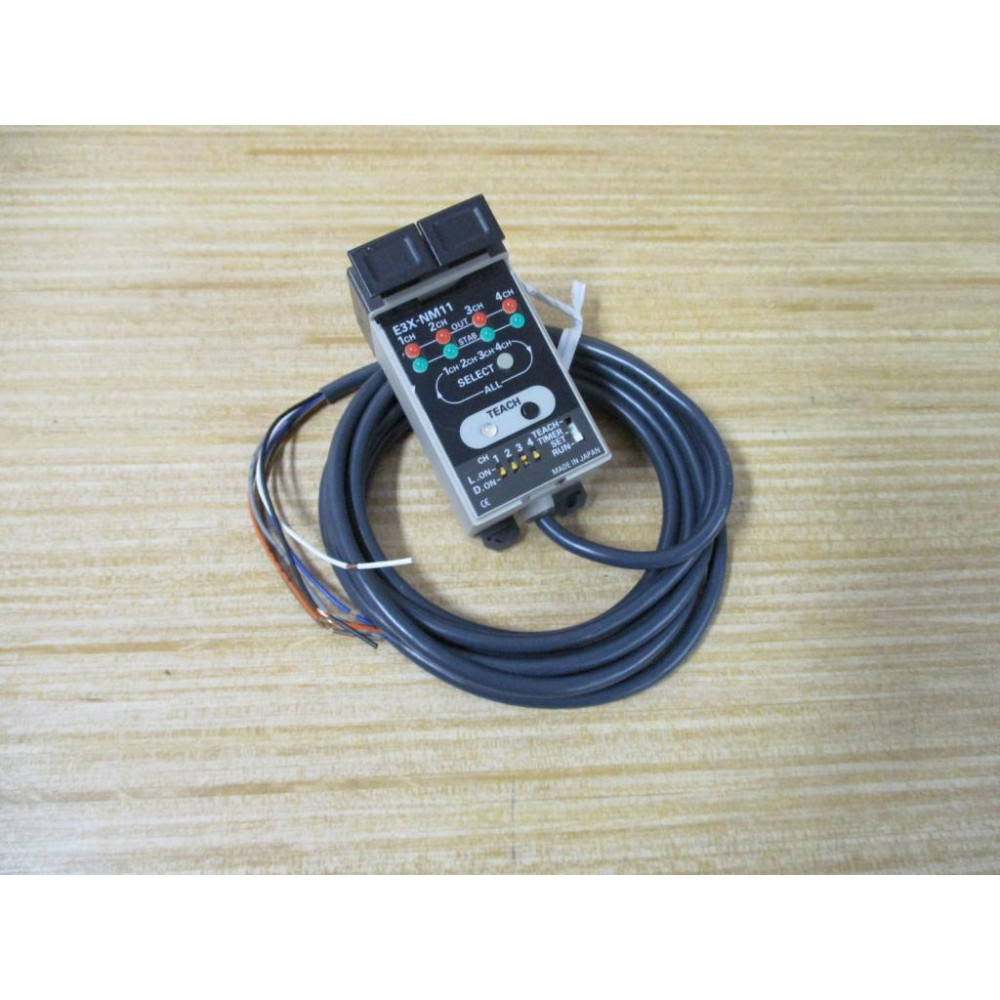 Omron E3X-NM11 Auto-Tuning Fiber-Optic Sensor E3XNM11 - New No Box