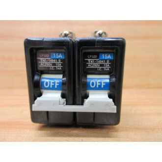 Fuji Electric CP32D-15A Circuit Breaker CP32D15A - Used