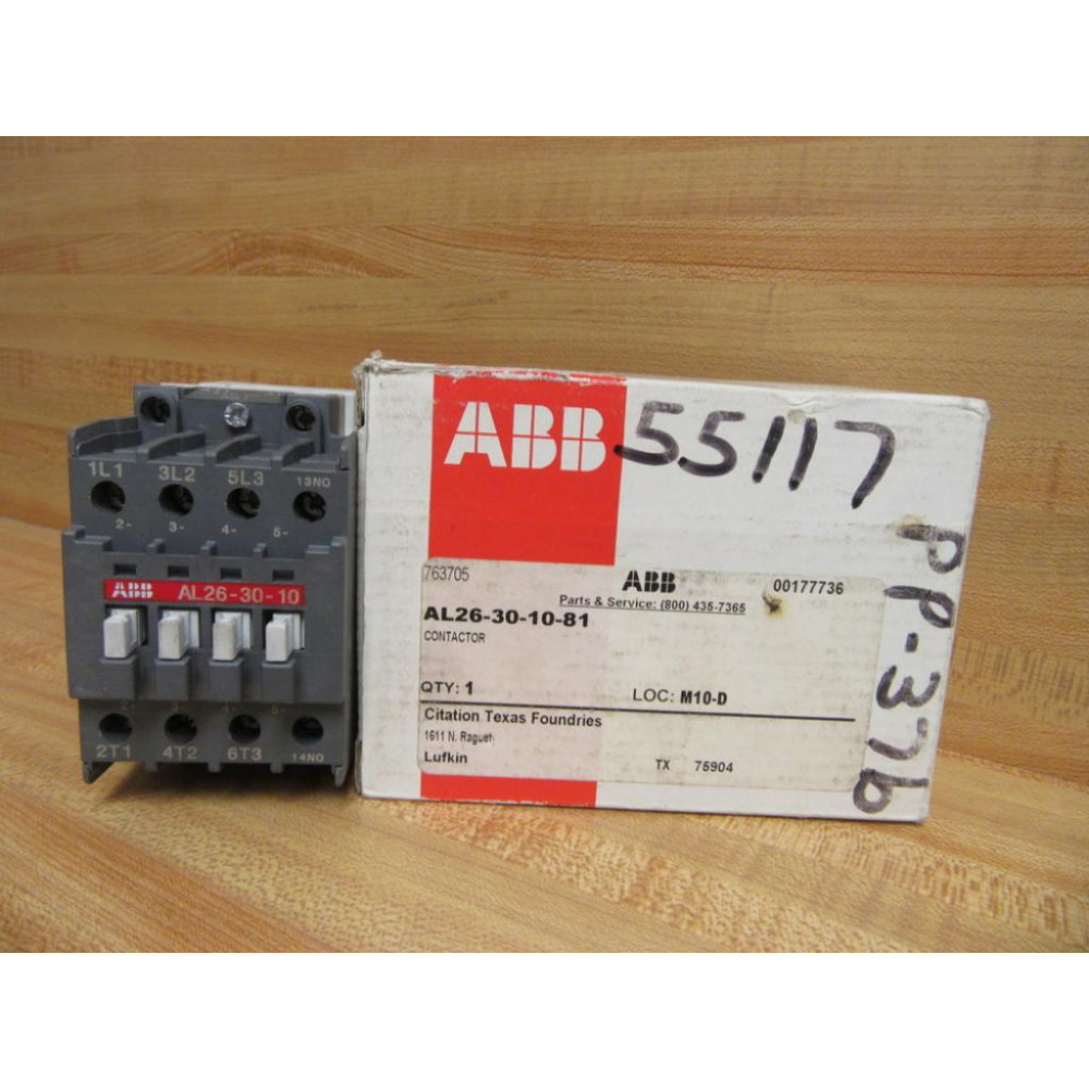 ABB AL26-30-10-81 Contactor AL26301081